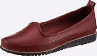 Slipper ANDREA CONTI, Damen, Gr. 36, bordeaux, Glattleder, Leder, Schuhe Slipper