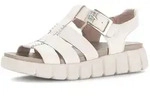 Plateausandaletten GABOR "Plateau Sandale", Damen, Gr. 39, beige (creme), Schuhe