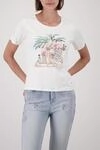 Monari T-Shirt "Shirt Frauen gezeichnet" Regular fit mit Frauenprint