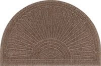 wash+dry by Kleen-Tex Fu&szlig;matte "DUNE Halfmoon taupe" rechteckig 8 mm H&ouml;he
