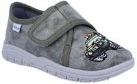 Richter Hausschuh "Mailo" Klettschuh, Kindergartenschuh, Gr&ouml;&szlig;enschablone zum