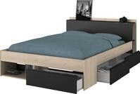 Parisot Stauraumbett "Parisot Stauraumbett Most" mit 3 Schubladen