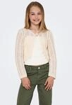 KIDS ONLY Strickjacke "KOGMARINA LIFE 3/4 CROP V-NECK KNT NOOS"