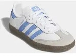 Sneaker ADIDAS ORIGINALS "SAMBA OG", M&auml;dchen, Gr. 34, blau (cloud wei&szlig;, blau