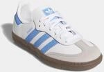 Sneaker ADIDAS ORIGINALS "SAMBA OG", M&auml;dchen, Gr. 34, blau (cloud wei&szlig;, blau