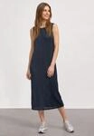 STREET ONE Midikleid Ohne Taschen Sommerkleid mit Spitze und Rundhals