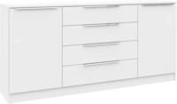 borchardt M&ouml;bel Kommode "Oliva, Kommode mit Metallgriffen" Modernes Sideboard...