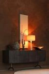 WOOOD Sideboard "Draw mit Massivmangoholz und 3D-T&uuml;rmuster B 180 x T 40 x H 70...