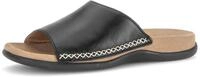 Gabor Pantolette Sommerschuh, Schl&uuml;pfschuh mit Kontrastn&auml;hten