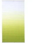 Plissee LIEDECO "Farbverlauf" Gr. 3, gr&uuml;n, B:75cm H:130cm, Obermaterial: 100%
