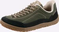 Sneaker RIEKER, Damen, Gr. 37, khaki, Lederimitat, Schuhe Sneaker