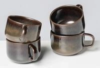 gipfelst&uuml;ck Tasse "Glockenklang" Scandi-Style, Reaktivglasur, jedes St&uuml;ck ein