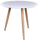 Venture Home Esstisch "Polar, runder Esstisch in Eichenholz-Optik, modern, &Oslash;...