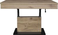 M&auml;usbacher Couchtisch "Lift Couchtisch" h&ouml;henverstellbar 58-77cm,Tischplatte