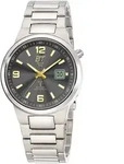 Funkuhr ETT, titansilberfarben, anthrazit, Armbanduhren, Herren, Funkuhr,...
