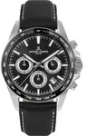 Chronograph JACQUES LEMANS "Liverpool", schwarz, Armbanduhren, Herren,...