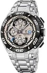 Chronograph FESTINA "Chrono Bike", silber (silberfarben, hellbraun, schwarz),