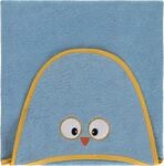 Egeria Kapuzenhandtuch "OWL" mit Eulen Applikation