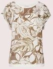MADELEINE Kurzarmshirt "Blusenshirt Florales Print-Shirt aus Viskose, Kurzarm"