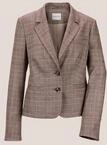 Kurzblazer MADELEINE "Blazer Glencheckblazer mit Stretchkomfort", Damen, Gr. 42,