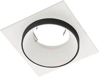 EGLO Deckenleuchte "CAROSSO", schwarz-wei&szlig; (wei&szlig;), H: 2,5cm, 1 Stk., Leuchten,