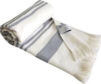 framsohn frottier Hamamtuch "Boho Living - Zick Zack Muster" 100x180, zick zack & mit