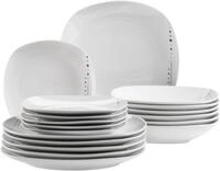 M&Auml;SER Teller-Set "FADILLA, Geschirr-Set, Porzellan" Teller Set