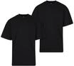 T-Shirt URBAN CLASSICS "Urban Classics Herren Tall Tee 2-Pack", Jungen, Gr. L,