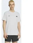Laufshirt ADIDAS PERFORMANCE "M RUN ESS G T", Herren, Gr. 3XL, wei&szlig;, Obermaterial: