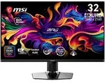 MSI Gaming-Monitor "MPG 322UR QD-OLED X24", Energieeffizienz: F (A-G), schwarz,