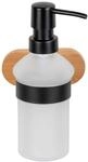 WENKO Seifenspender "Orea Bamboo" 300 ml Fassungsverm&ouml;gen, Halterung aus...