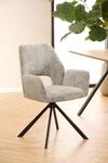 ACTONA GROUP Esszimmerstuhl "Graham 2er Set mit Armlehnen - drehbar &...