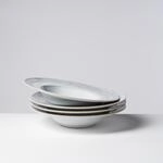 gipfelst&uuml;ck Pastateller "Teller Set, Tiefer See" Scandi-Style, gl&auml;nzende