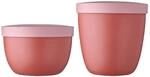 Mepal Lunchbox "Snackpots Ellipse 350 & 500 ml 2er Set" Sp&uuml;lmaschinengeeignet,
