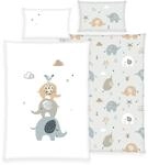 Baby Best Babybettw&auml;sche "babybest Elephants" 2 Stk. mit liebevollem Motiv