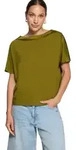 T-Shirt ZERO "Damen mit U-Boot-Ausschnitt", Damen, Gr. 42, gr&uuml;n (fir gr&uuml;n),...