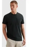 PME LEGEND T-Shirt "Short sleeve r-neck single jersey gd" mit Logo Stickerei