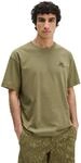 T-Shirt MARC O'POLO "mit saisonalem R&uuml;ckenprint", Herren, Gr. S, gr&uuml;n (fresh