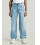 5-Pocket-Jeans G-STAR "Boys Lenney Bootcut 2.0 Jeans", Jungen, Gr. 6, lt indigo...