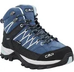 Wanderschuh CMP "RIGEL MID WMN WP TREKKING SHOES", Damen, Gr. 38, blau (infinity,