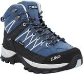 Wanderschuh CMP "RIGEL MID WMN WP TREKKING SHOES", Damen, Gr. 38, blau (infinity,