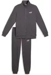 Trainingsanzug PUMA "ESS SWEAT SUIT FL", Herren, Gr. S, grau (moody gray), Fleece,