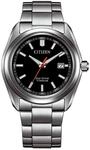 Quarzuhr CITIZEN, silber (silberfarben, schwarz), Armbanduhren, Herren, Quarzuhr,