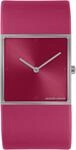 Quarzuhr JACQUES LEMANS "Design Collection", rot (pink), Armbanduhren, Damen,