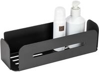 WENKO Duschregal "Turbo-Loc Modell Bivio" aus Aluminium f&uuml;r Shampoo, rostfrei,