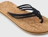Zehentrenner O'NEILL "DITSY SANDALS", Damen, Gr. 38, schwarz out, Synthetik,...