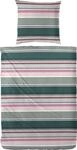 Primera Bettw&auml;sche "Late Summer Stripe" 2 Stk. mit modernen Streifen in...
