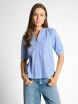 TOM TAILOR Klassische Bluse "Regular" mit Muster