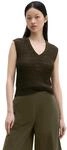 Strickpullover MARC O'POLO "aus Bio-Baumwolle-Mix", Damen, Gr. XS, braun