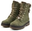 Stiefel TOM TAILOR "Tom Tailor Boots", Damen, Gr. 36, khaki, Polyurethan, unifarben,